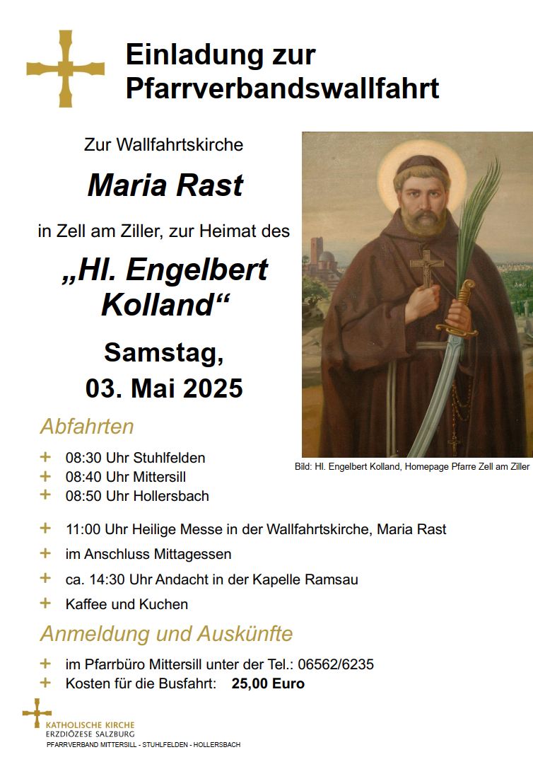 pfarrverband mittersill hollersbach stuhlfelden
