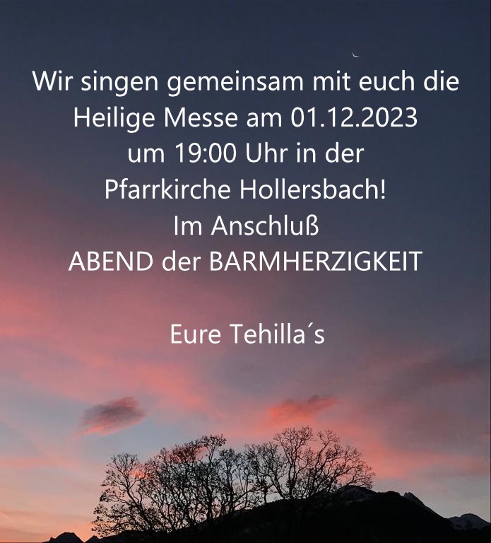 Herz Jesu Freitag mit Abend der Barmherzigkeit 1122023